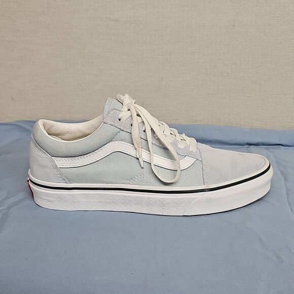 VANS OLD SKOOL LIGHT BLUE SNEAKERS BFPM-06-211 - Picture 6 of 10